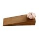 2 Pieces Baby Pink Crackle Ceramic Melon Wooden Door Stopper